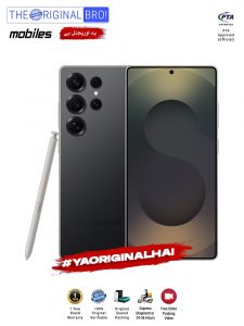 Samsung S25 Ultra - 12GB RAM - 512GB Storage - PTA Approved - 12 Months Warranty - Black - The Original Bro Mobiles - TOB52